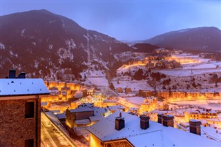 Andorra időjárás-jelentés