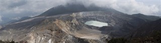 Costa Rica prévisions météorologiques