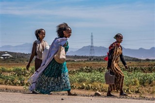 Ethiopia předpověď počasí