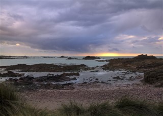Guernsey-sziget időjárás-jelentés