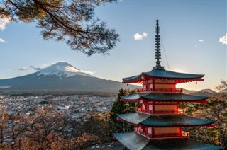 Japonsko předpověď počasí