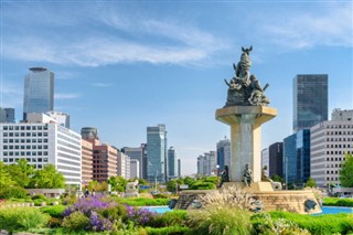 Jižní Korea předpověď počasí