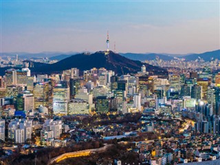 Dél-Korea időjárás-jelentés