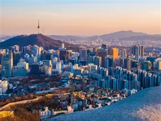 Sydkorea vejrudsigt