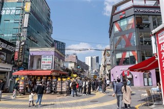Sydkorea vejrudsigt