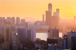 Južna Korea vremenska prognoza