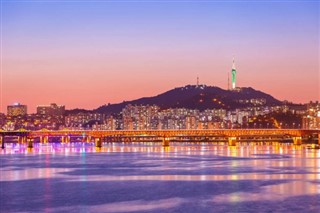Južna Korea vremenska prognoza