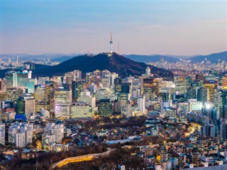 Sydkorea vejrudsigt