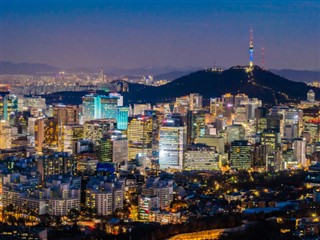 Sydkorea vejrudsigt