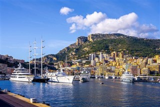 Monaco předpověď počasí