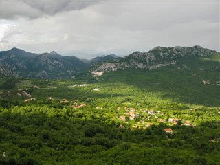 Monténégro prévisions météorologiques