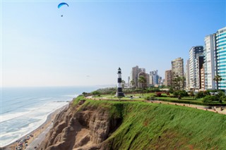 Perú pronóstico del tiempo