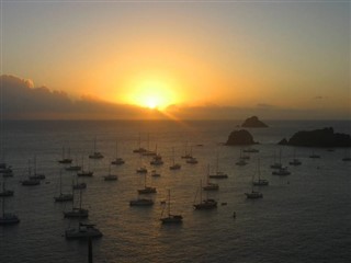 Saint-Barthélemy prévisions météorologiques