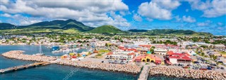 Saint Kitts og Nevis vejrudsigt
