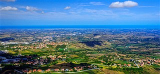 San Marino időjárás-jelentés