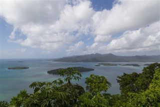 Les îles Salomon prévisions météorologiques