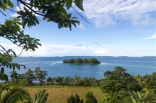 Les îles Salomon prévisions météorologiques