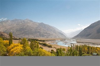 Tadsjikistan vejrudsigt