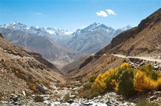 Tadsjikistan vejrudsigt