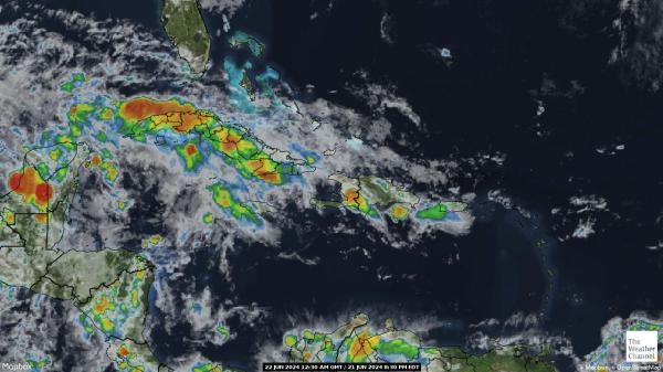 Anguilla Počasí Mapa Satelitní 