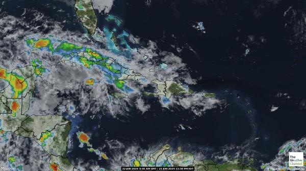 Bahamas Počasí Mapa Satelitní 