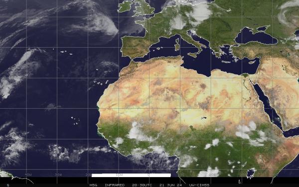 Egypt Počasí Mapa Satelitní 