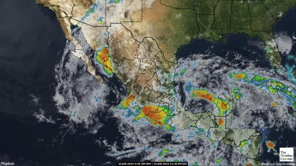 Panama Počasí Mapa Satelitní 