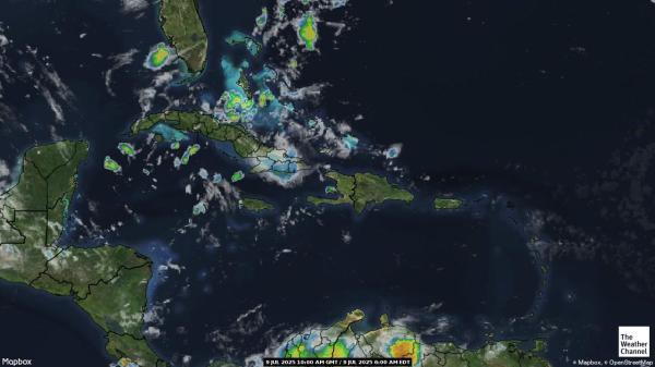 Saint Barthélemy Weather Satellite Map 