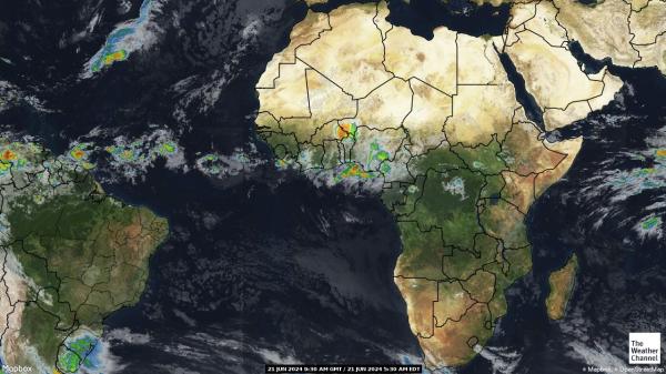 Togo Počasí Mapa Satelitní 