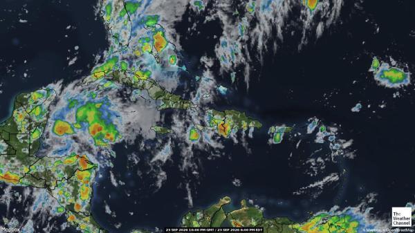 Turks and Caicos Islands Weather Cloud Map 