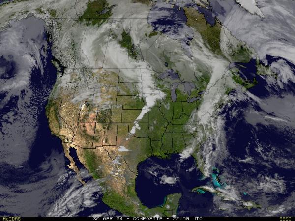 USA West virginia Weather Satellite Map 