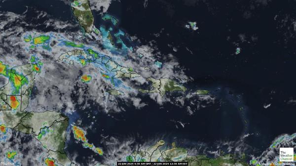 Virgin Islands, British Počasí Mapa Satelitní 