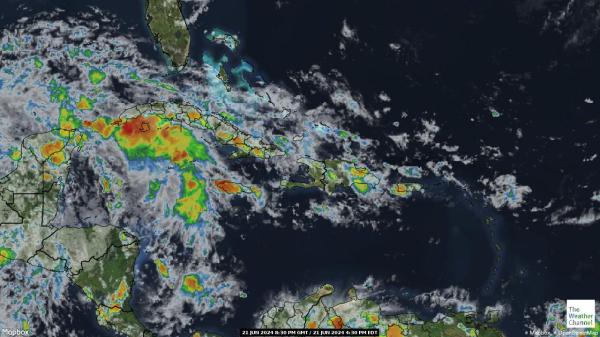 Virgin Islands US Počasí Mapa Satelitní 