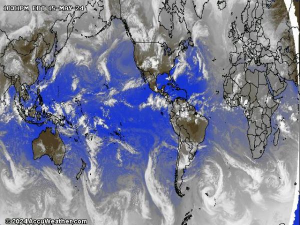 World Počasí Mapa Satelitní 